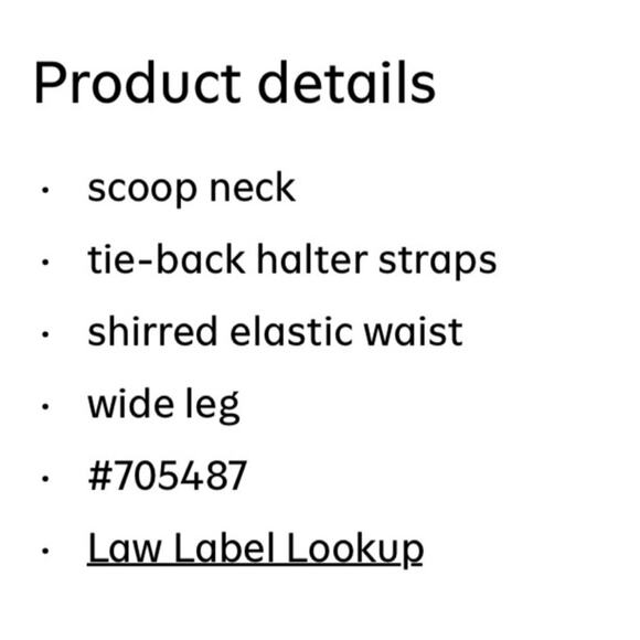 Old Navy tidewater Waist-Defined Halter Jumpsuit - Picture 11 of 14